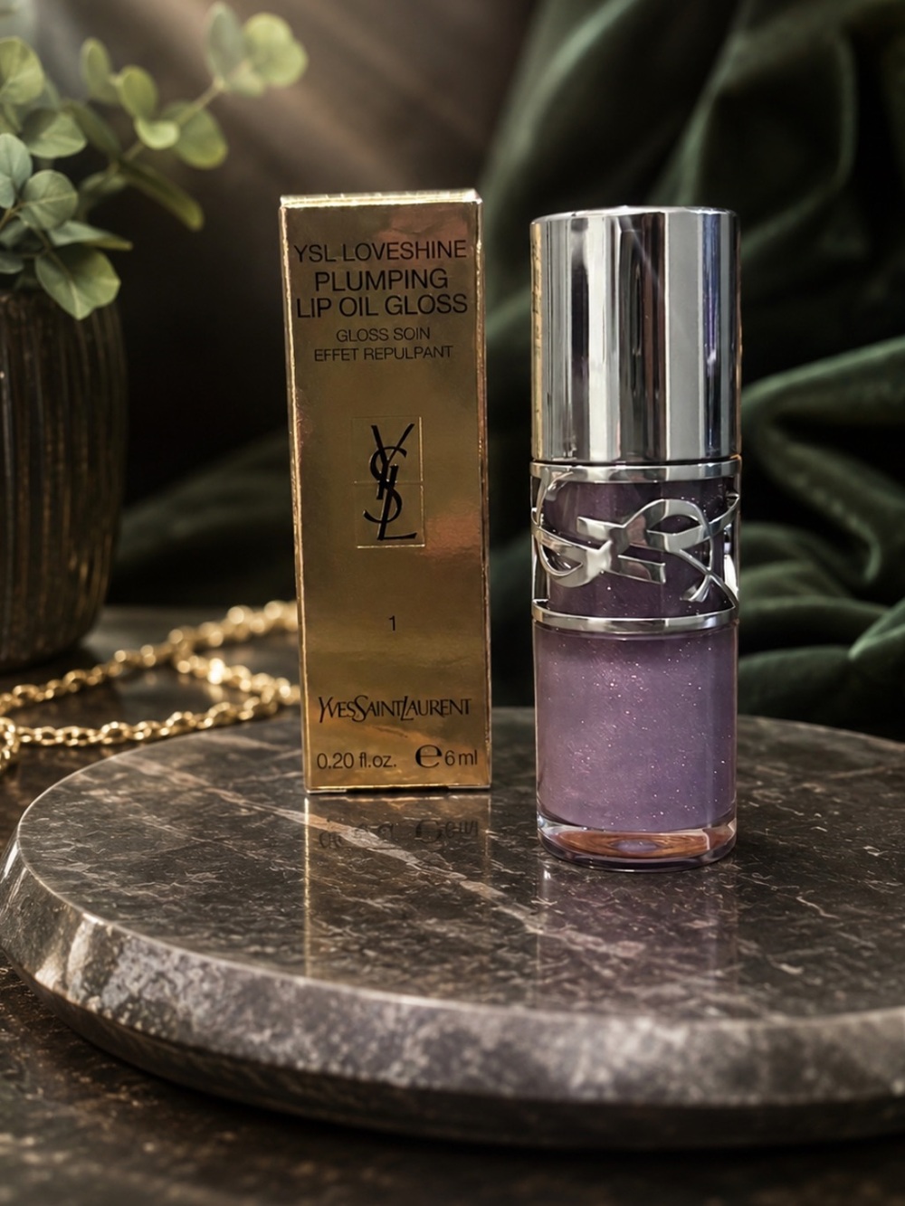 Yves Saint Laurent Loveshine Plumping Lip Oil Gloss - 01 Thunder Stealer